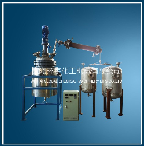 北京250L减压蒸馏反应釜系统