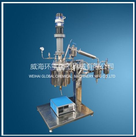 北京5L减压蒸馏反应釜带直连电机