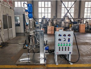 5L不锈钢衬钛电动升降华体会百度已完工发往杭州