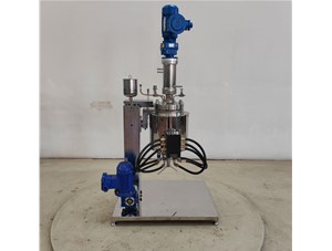 5L不锈钢衬钛电动升降华体会百度已完工发往杭州