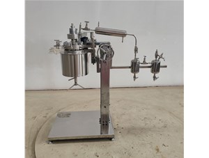 2L高温高压不锈钢手动升降反应釜已完工发往石家庄