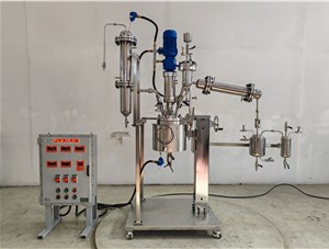 5L哈氏合金夹套循环加热手动升降实验釜已完工发往俄罗斯