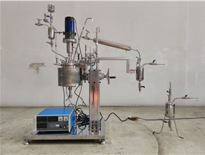 0.5L高温不锈钢手动升降尼龙聚合实验釜已完工发往北京