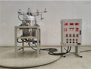 10L防爆高温高压不锈钢油浴电加热反应釜已完工发往九江
