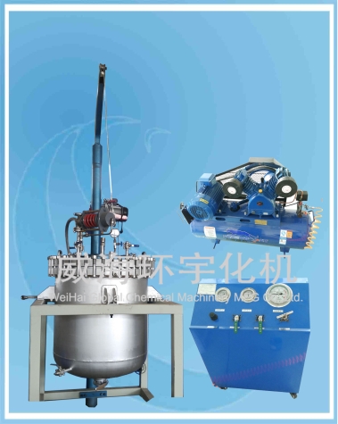 上海500L Pressure Reactor with Supercharging  Components