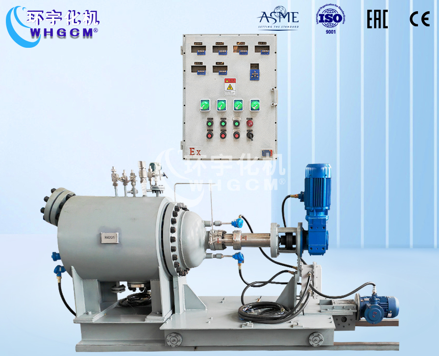 上海100L哈氏合金高压卧式反应釜