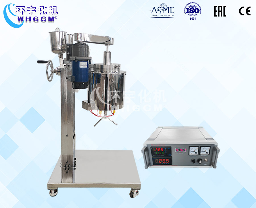 上海2L高温手动升降翻转不锈钢实验釡