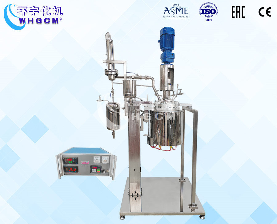 上海10L手动升降翻转不锈钢实验釡