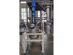 30L减压蒸馏反应釜已完工发往安庆