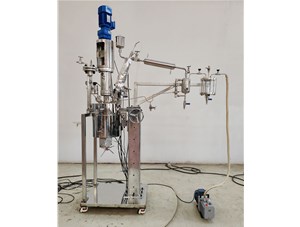 3L不锈钢减压蒸馏电加热反应釜已完工发往阳泉