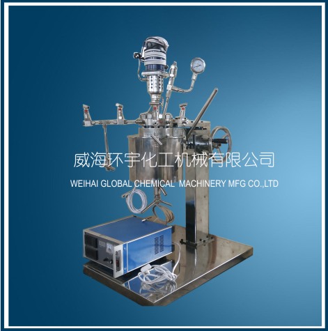 High Pressure Reactor with Lifting and Flip Device