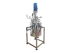 50L高温不锈钢外循环加热反应釜已完工发往苏州