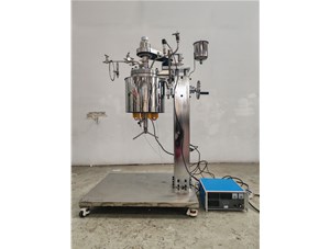 5L不锈钢油浴电加热手动升降反应釜已完工发往厦门