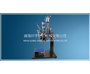 浙江1L玻璃快开反应釜带等压加料罐