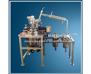 浙江5L不锈钢减压蒸馏反应釜